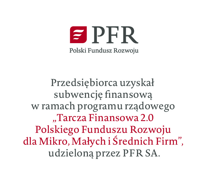 Informacja o dofinansowaniu PFR 2.0